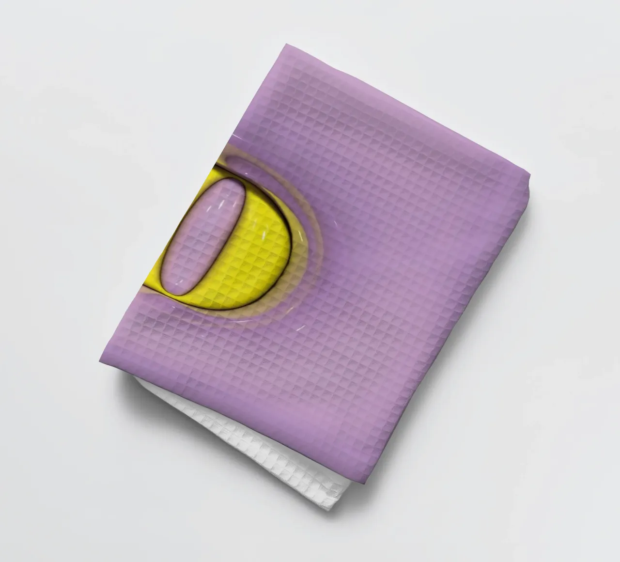 Gonflable Bubblegum Initiales D Violet torchon de Malou-Studio