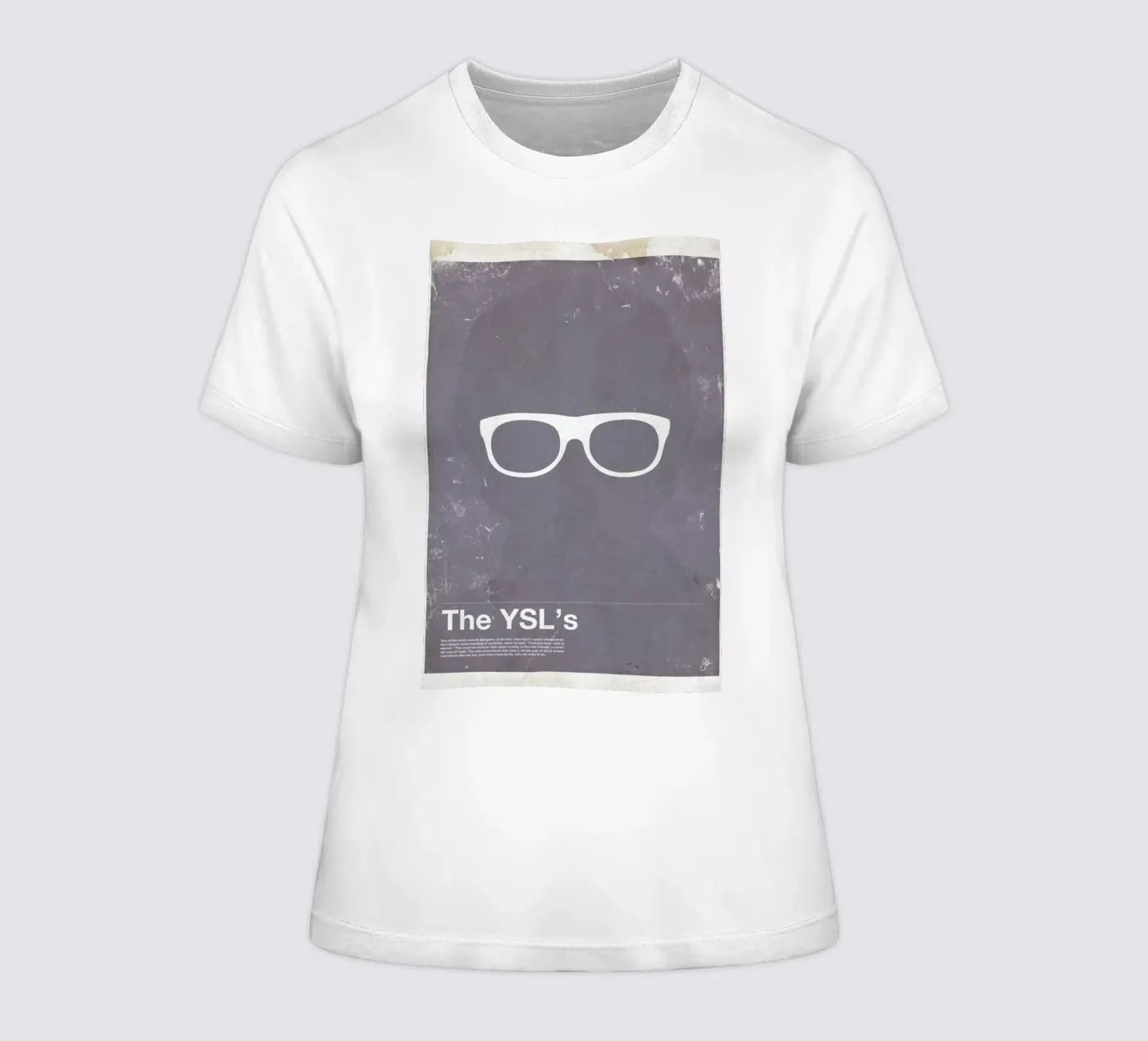 Framework YSL t-shirt da donna da Moxy Creative House