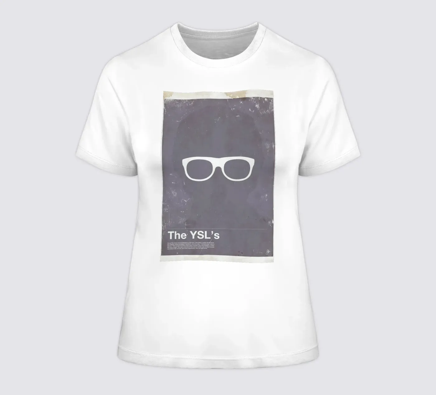 Framework YSL t-shirt da donna da Moxy Creative House