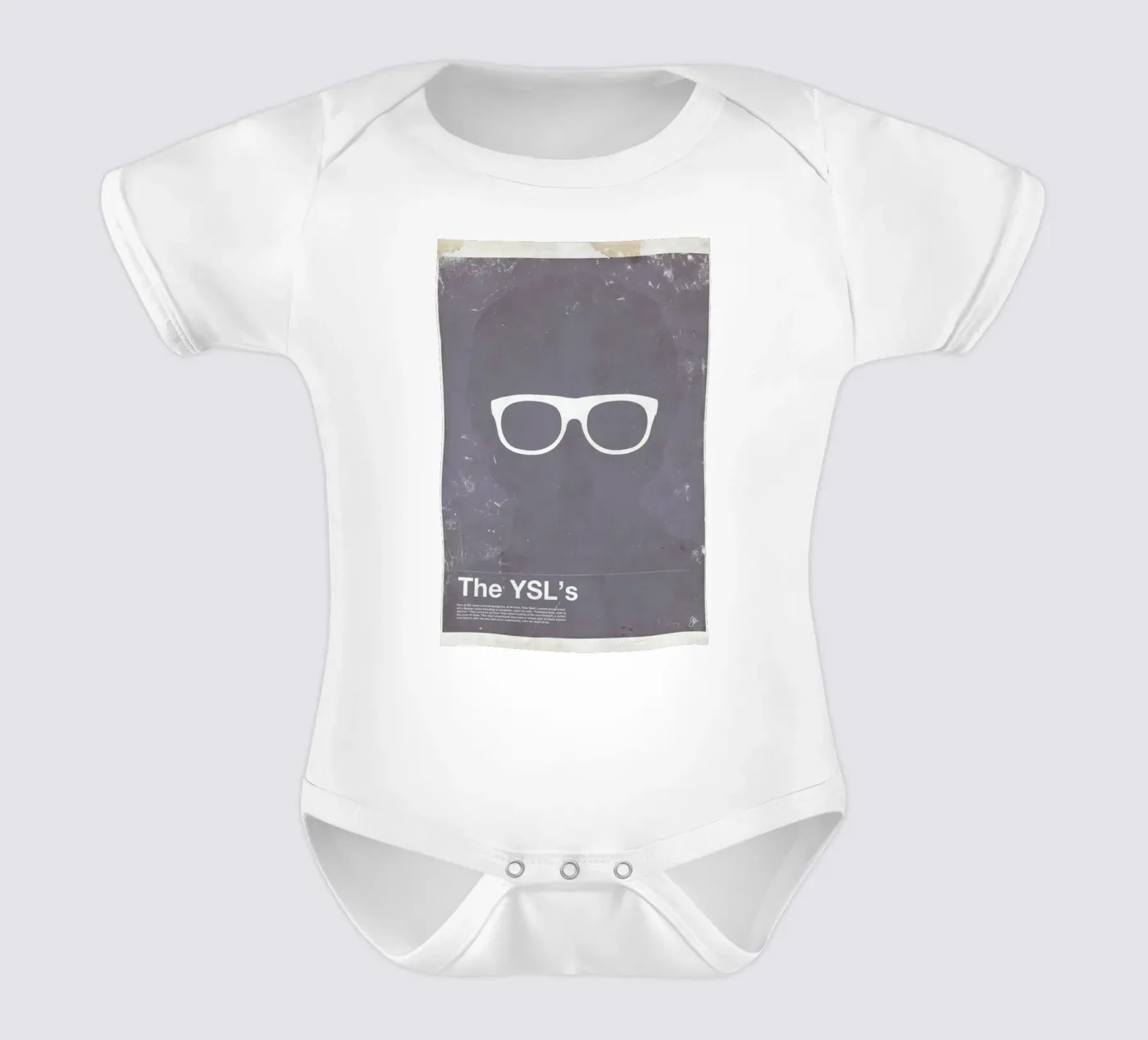 Framework YSL Kurzarm Babybody von Moxy Creative House