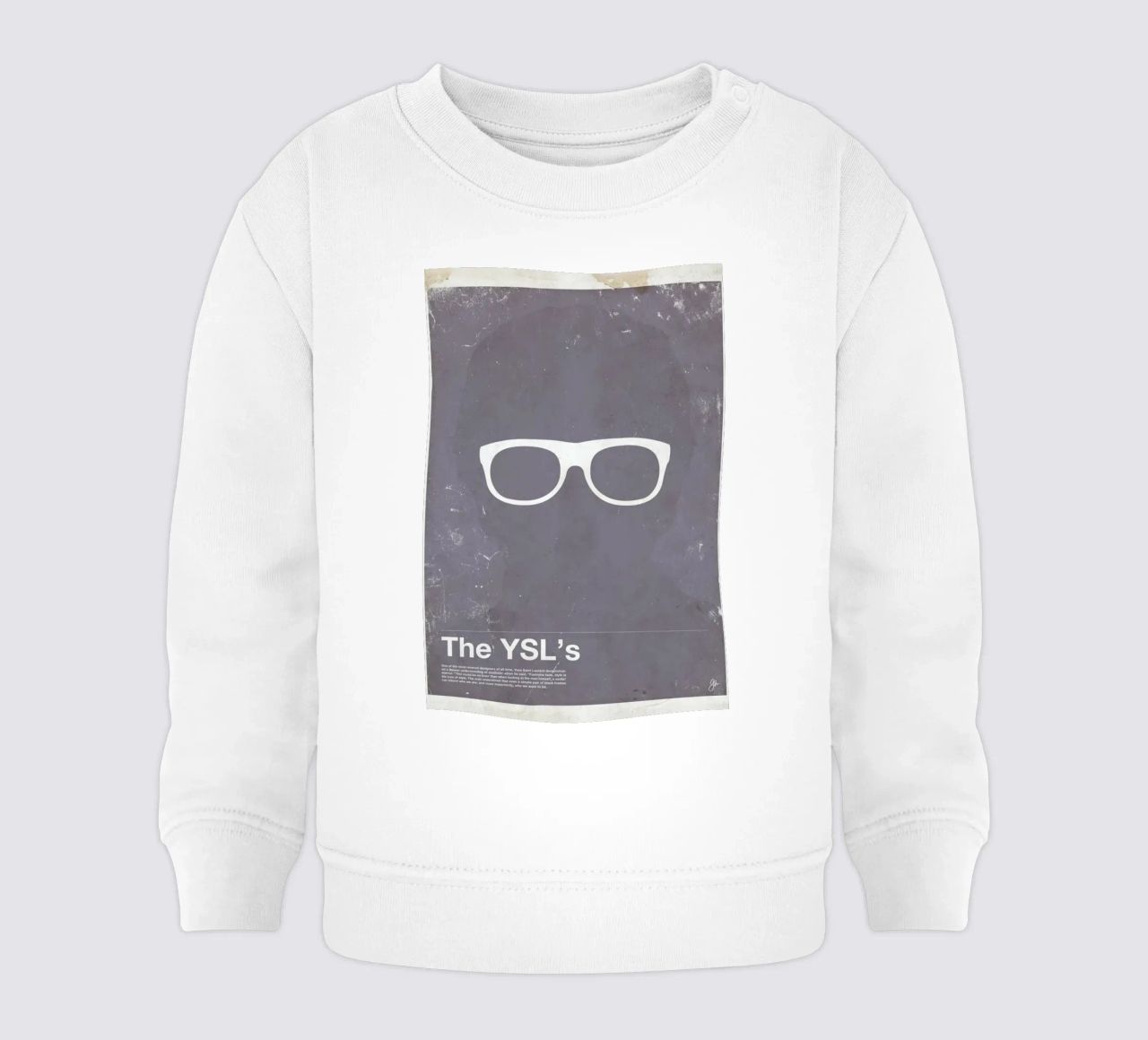 Framework YSL felpa neonato da Moxy Creative House