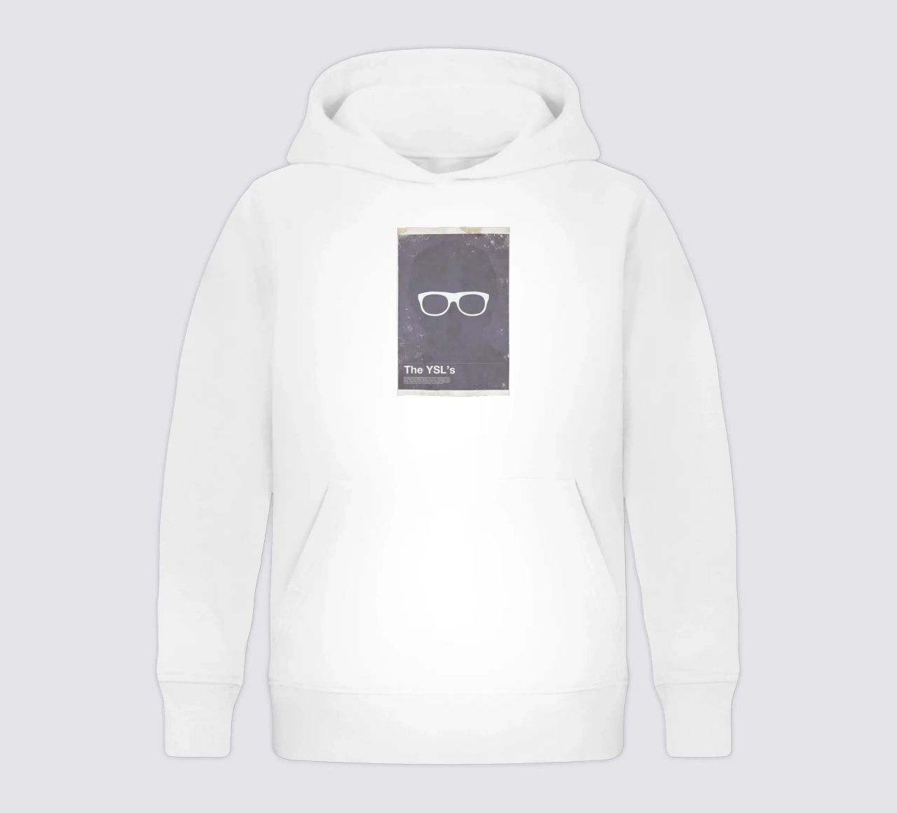 Framework YSL felpa bambino con cappuccio da Moxy Creative House