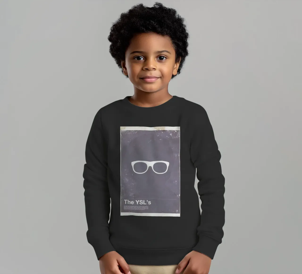 Framework YSL felpa bambino da Moxy Creative House