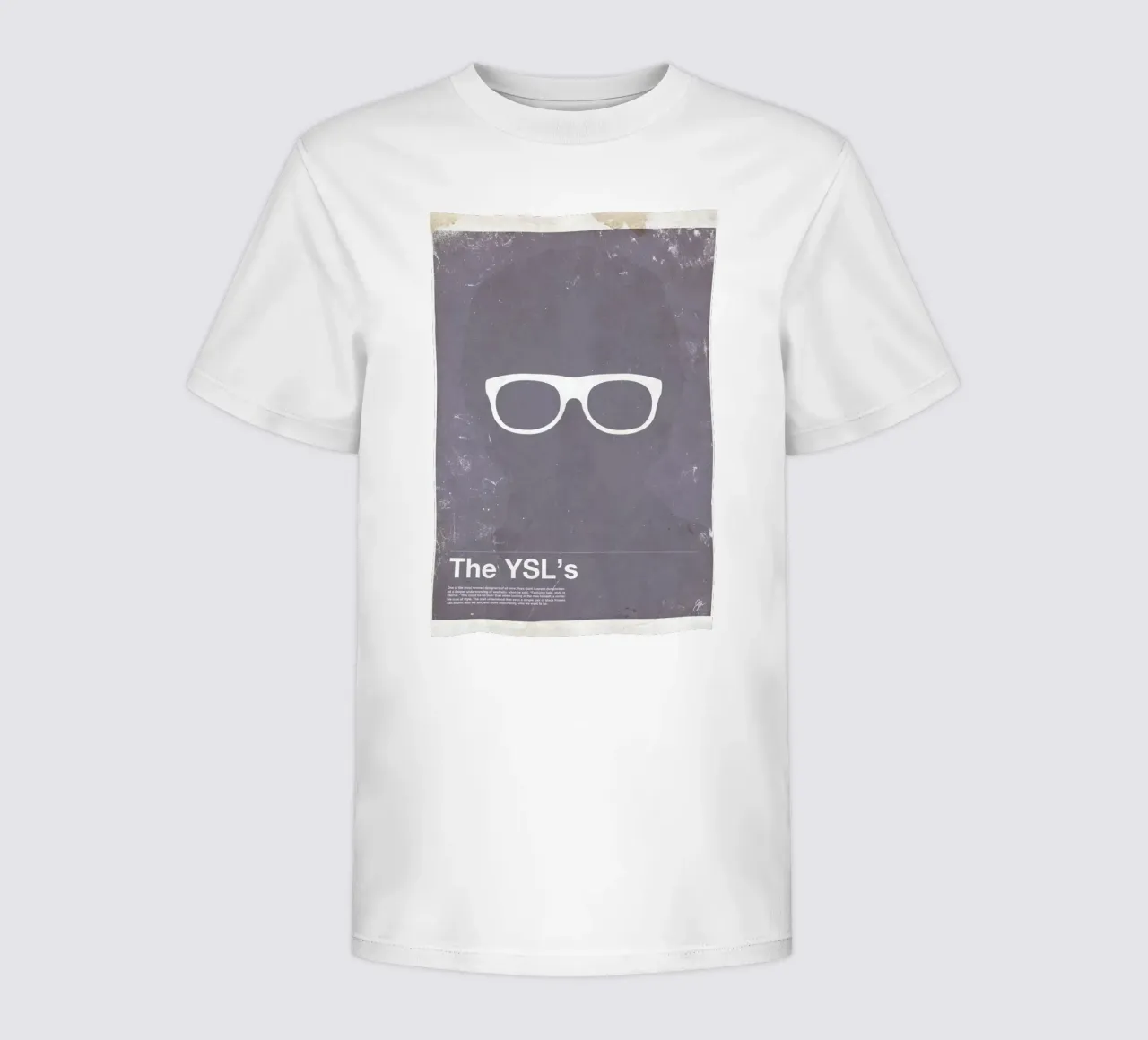 Framework YSL t-shirt bambini da Moxy Creative House