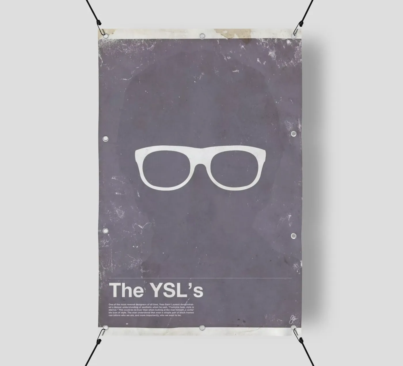 Framework YSL PVC Plane von Moxy Creative House