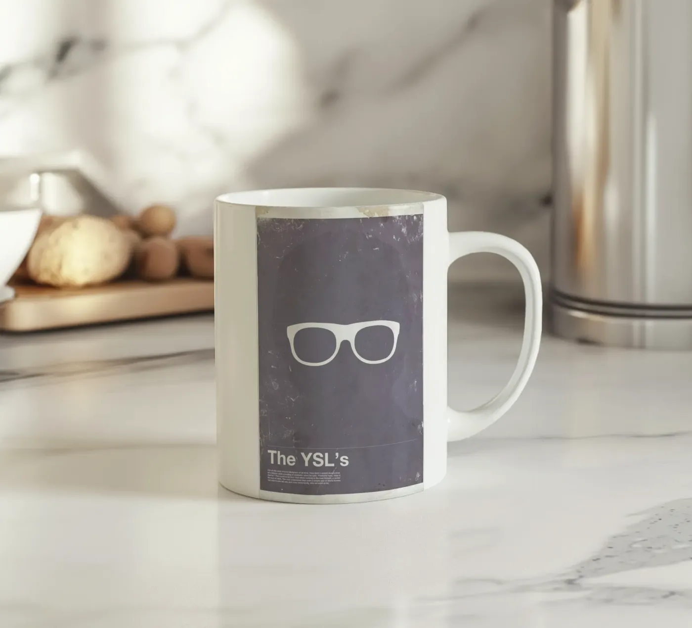 Framework YSL Keramik Tasse von Moxy Creative House