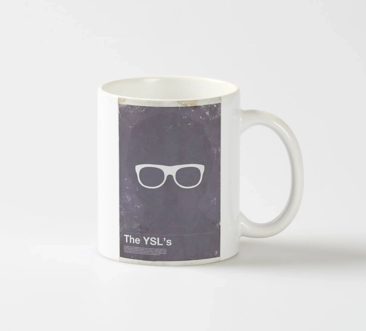 Framework YSL tazza in ceramica da Moxy Creative House
