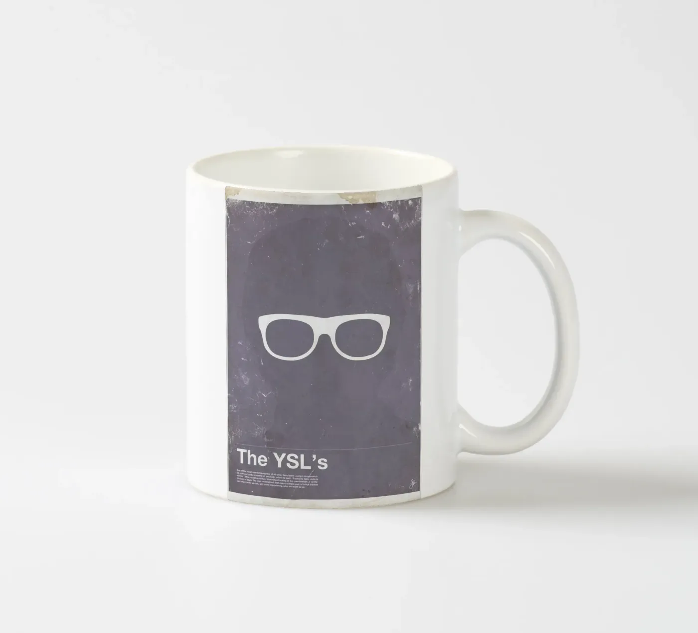 Framework YSL Keramik Tasse von Moxy Creative House