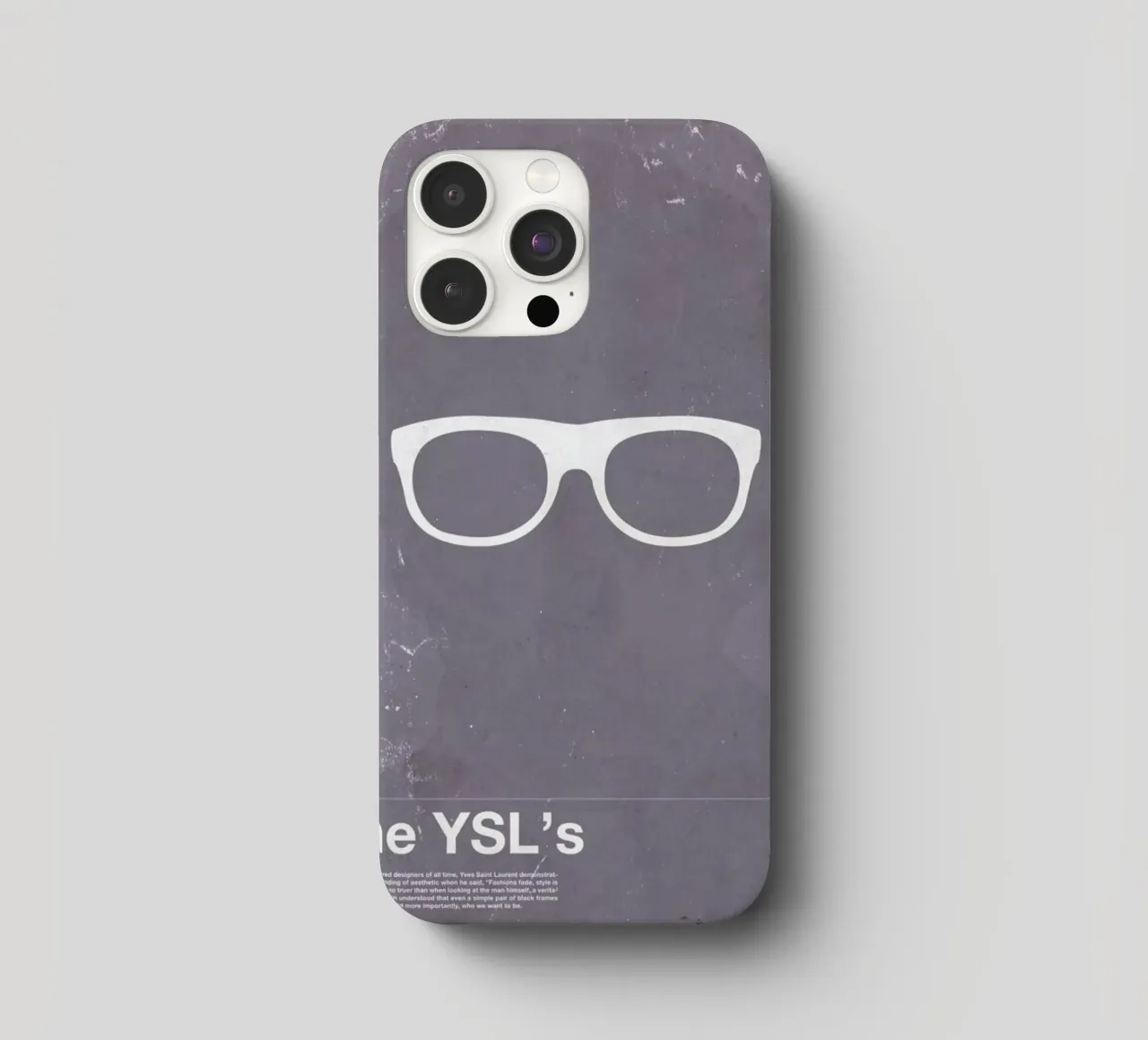 Framework YSL cover iphone da Moxy Creative House