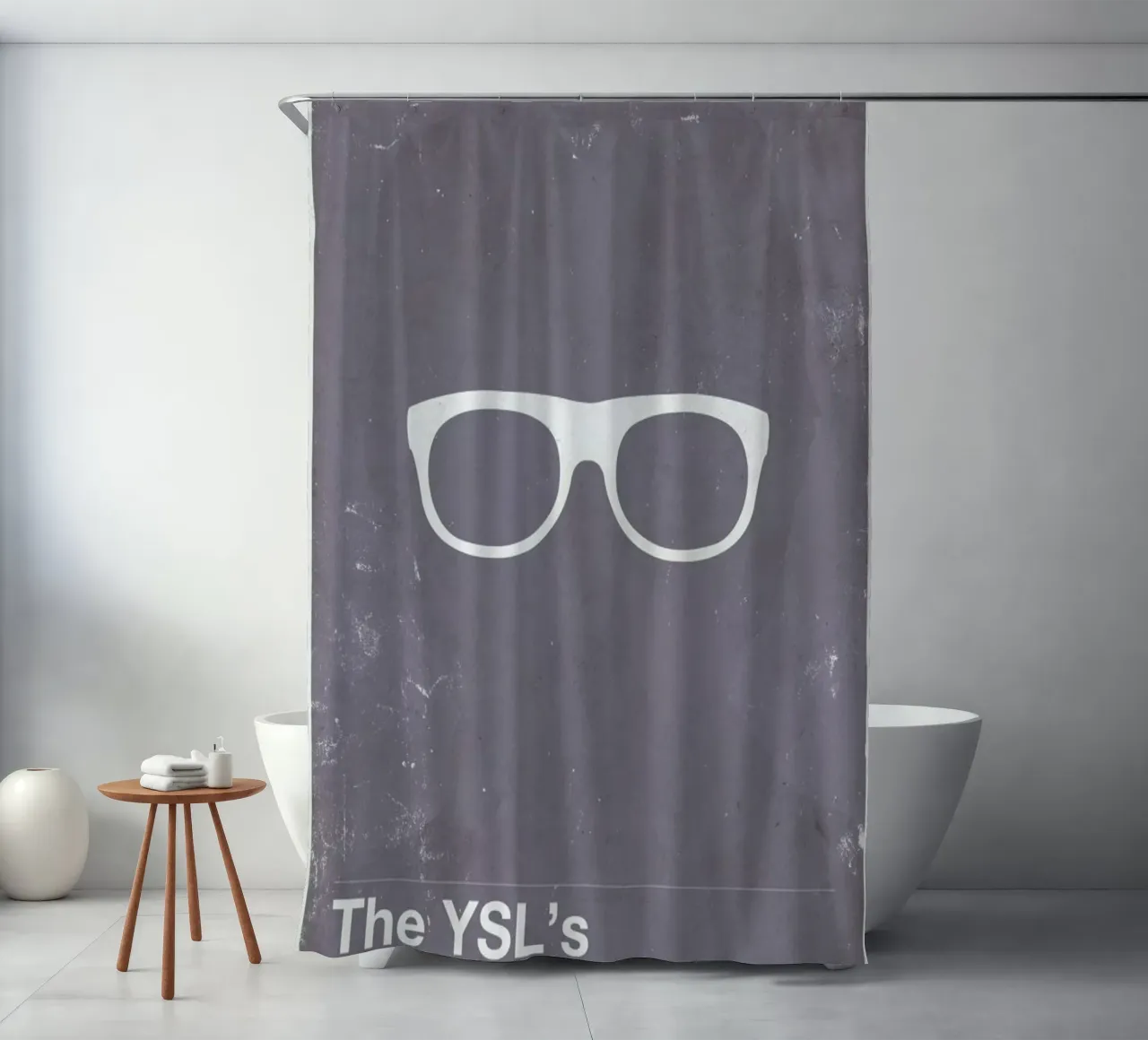 Framework YSL douchegordijn van Moxy Creative House