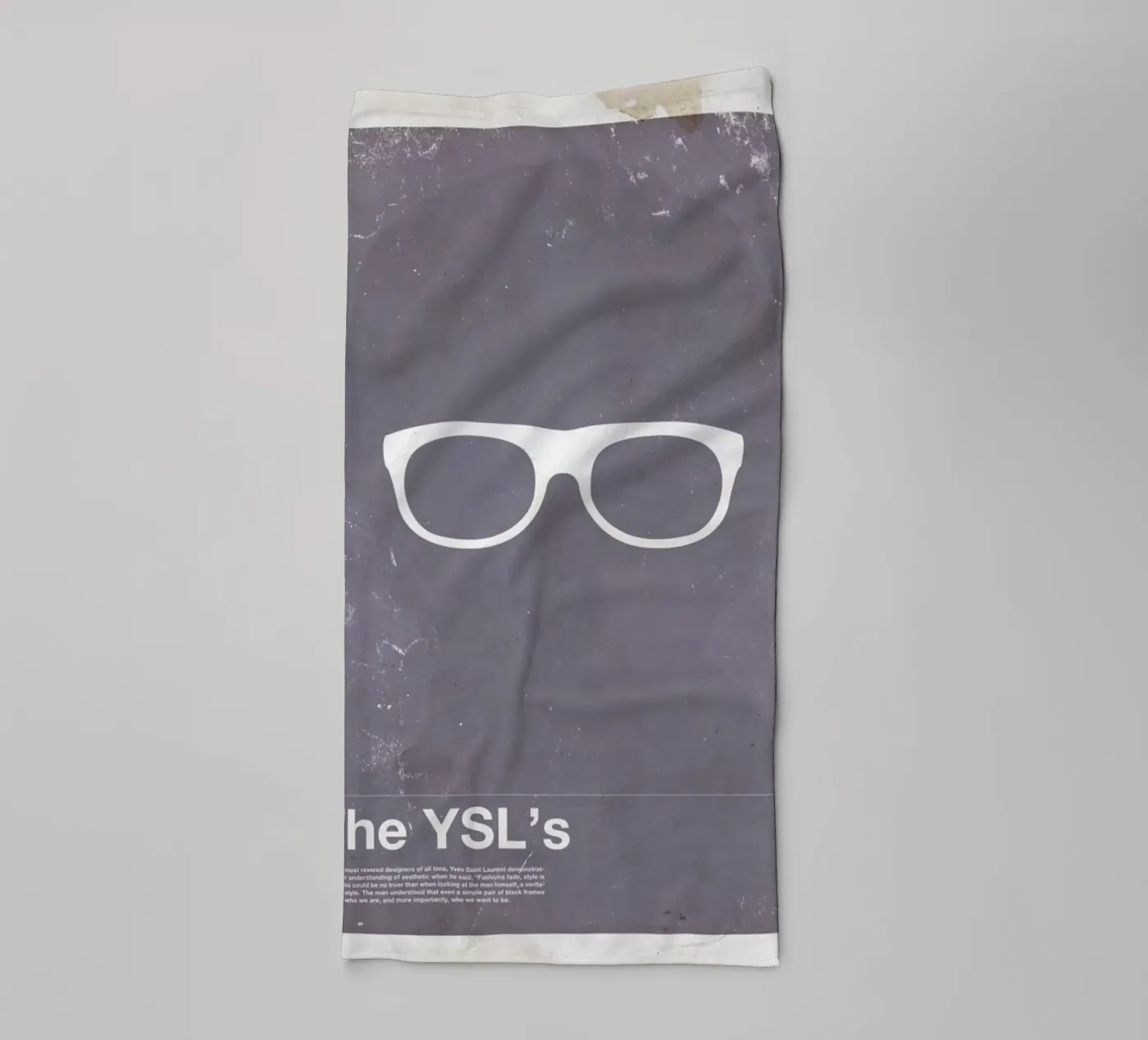 Framework YSL asciugamano da bagno da Moxy Creative House