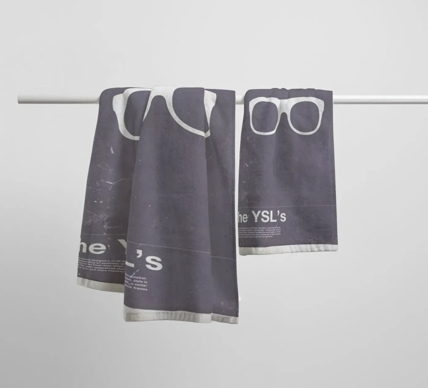 Framework YSL towel by Moxy Creative House