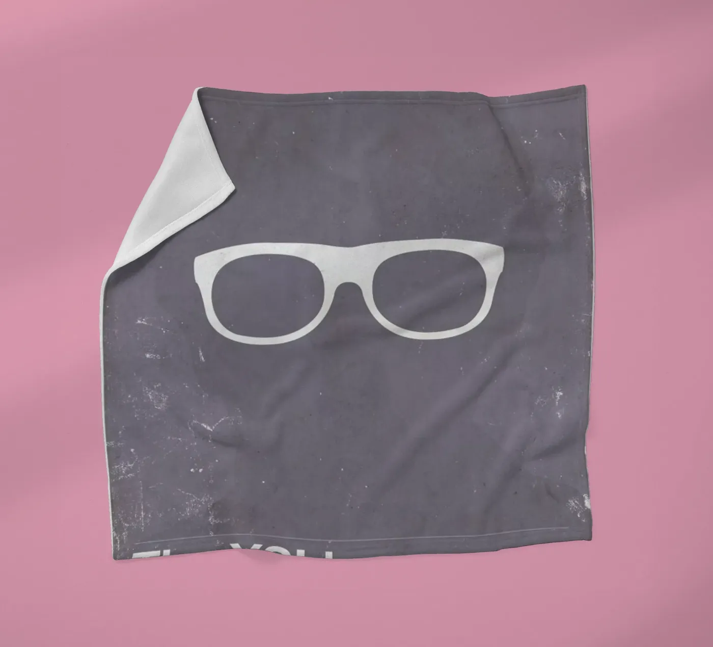 Framework YSL fleece blanket by Moxy Creative House