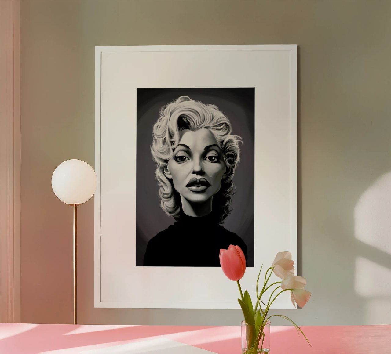 Marylin Monroe poster da Rob Art | Illustration