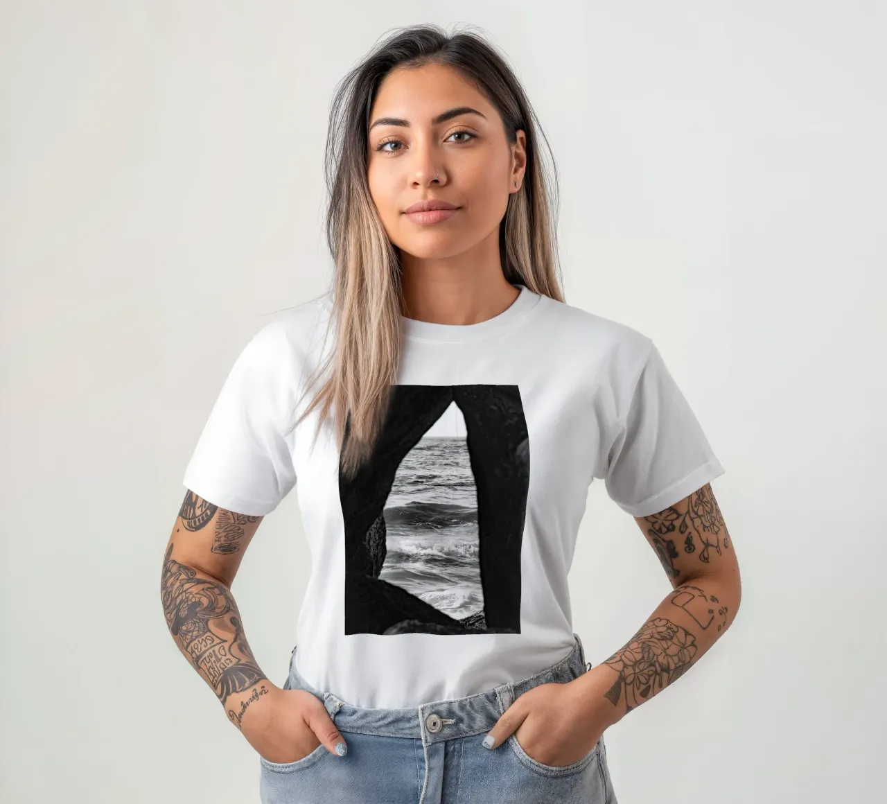 Paesaggio marino #1 t-shirt da rafael campezato