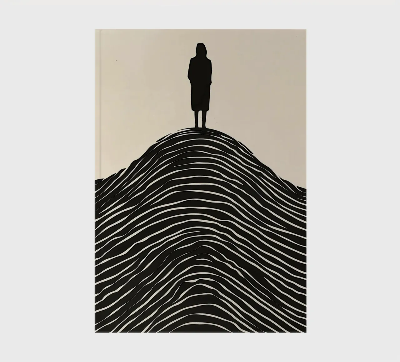Outlook and overview | Line art printing notebook by Autofocus