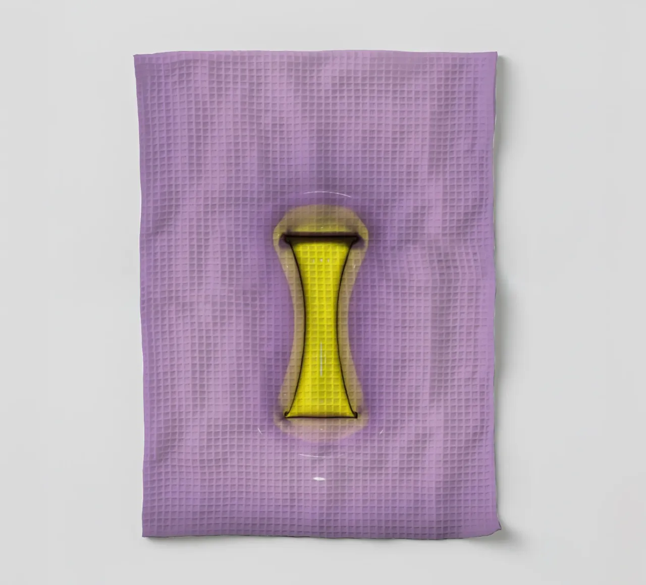 Gonflable Bubblegum Initiales I Violet torchon de Malou-Studio