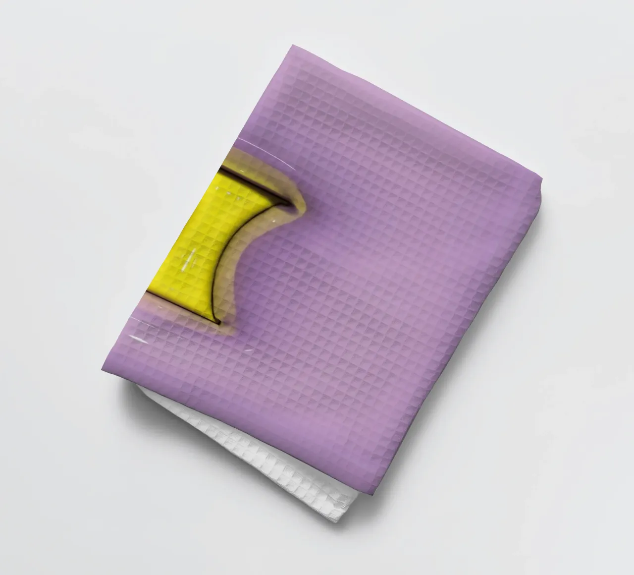 Gonflable Bubblegum Initiales I Violet torchon de Malou-Studio