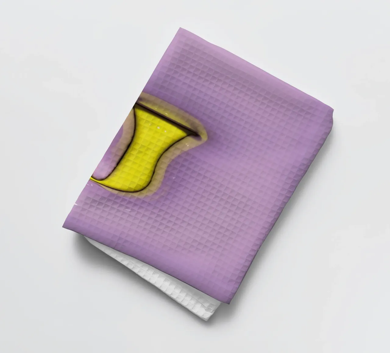 Gonflable Bubblegum Initiales J Violet torchon de Malou-Studio