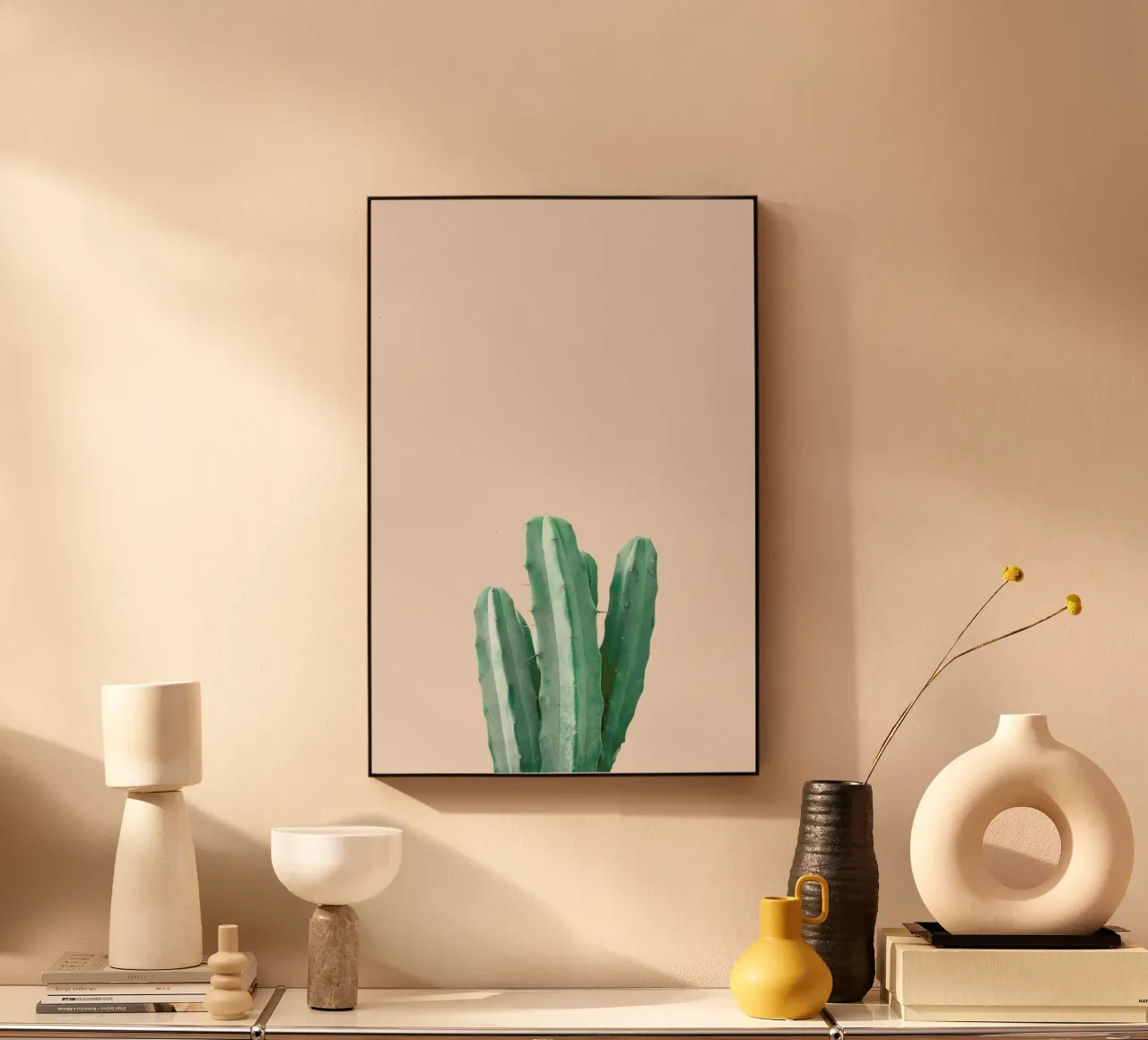 Pink Cactus alu-dibond by Chris Abatzis