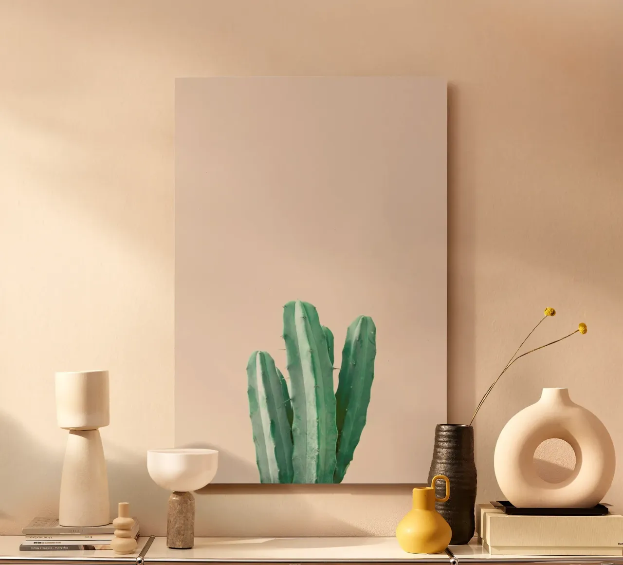 Pink Cactus alu-dibond by Chris Abatzis