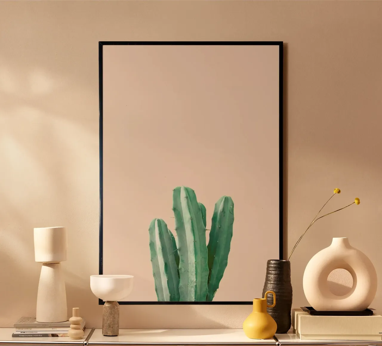 Pink Cactus poster da Chris Abatzis