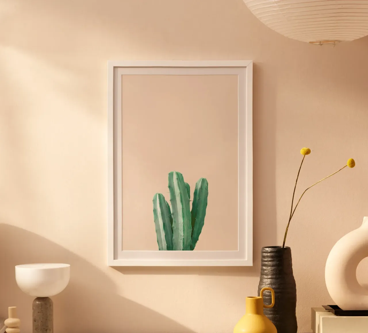 Pink Cactus poster da Chris Abatzis