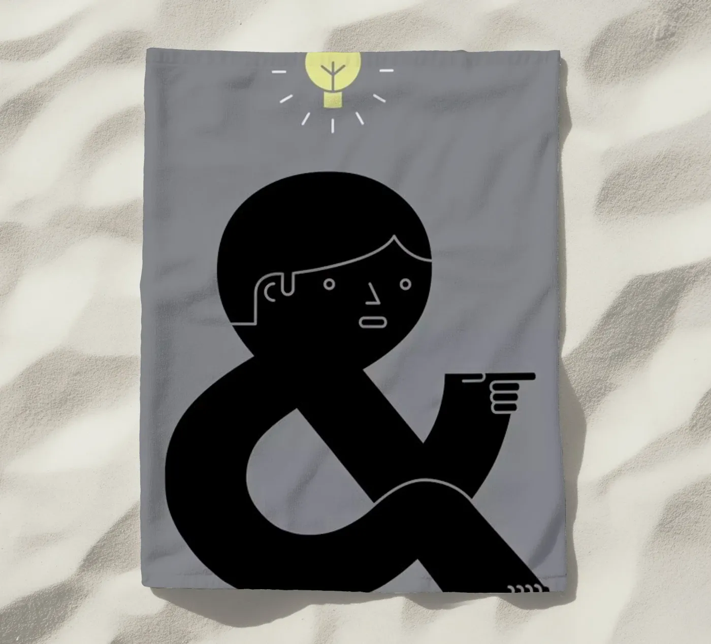 An Idea strandhanddoek van Jaco Haasbroek