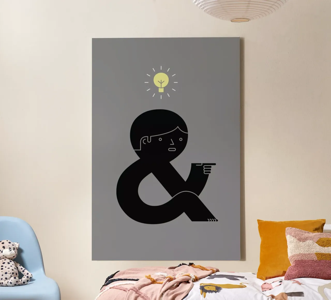 An Idea tela con Cornice a cassetta da Jaco Haasbroek