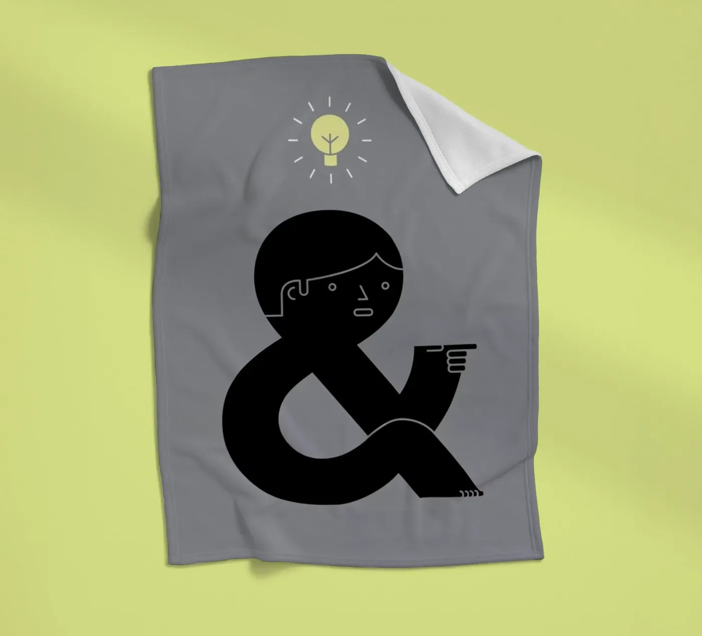 An Idea fleece blanket by Jaco Haasbroek