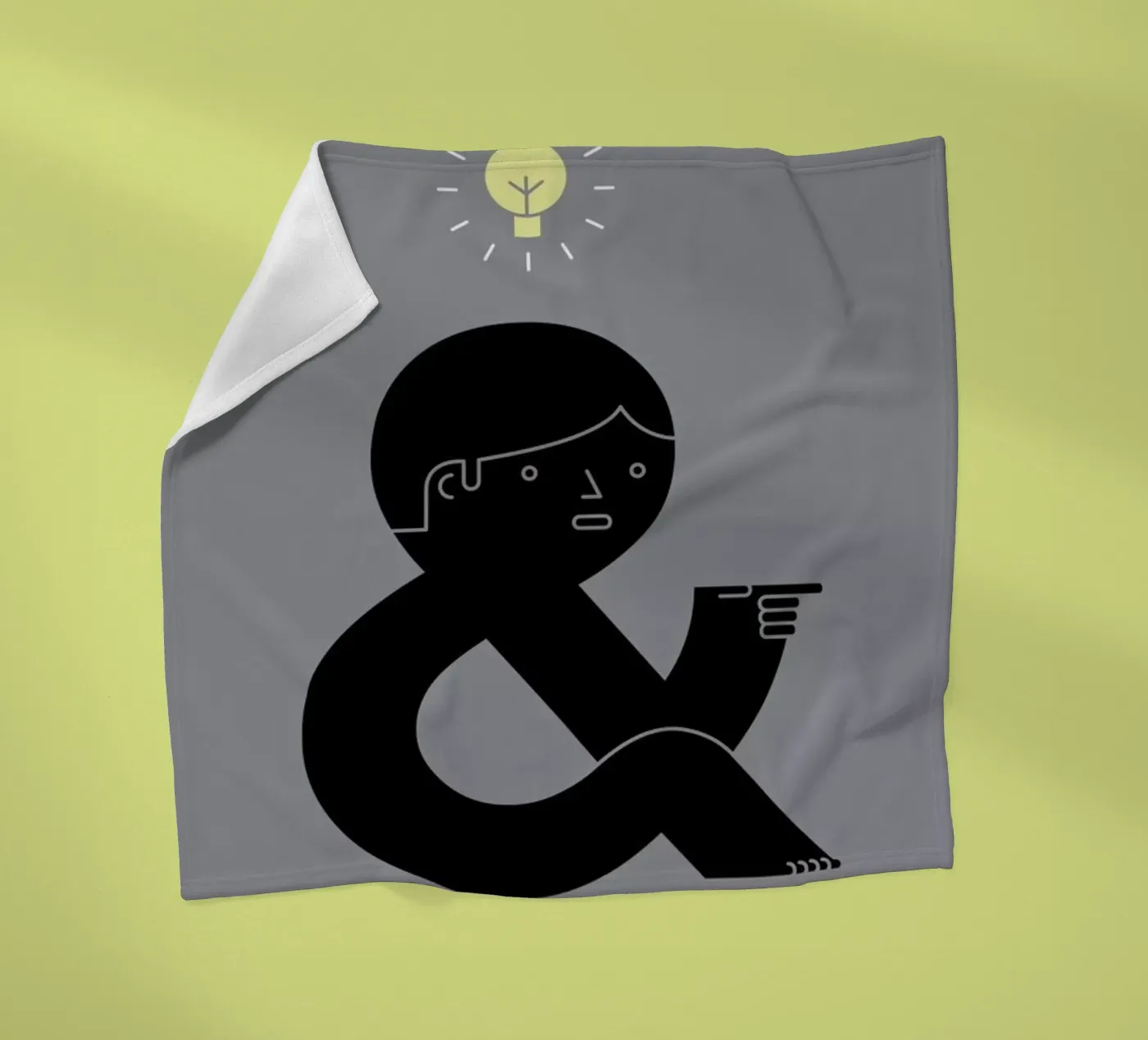 An Idea fleece blanket by Jaco Haasbroek