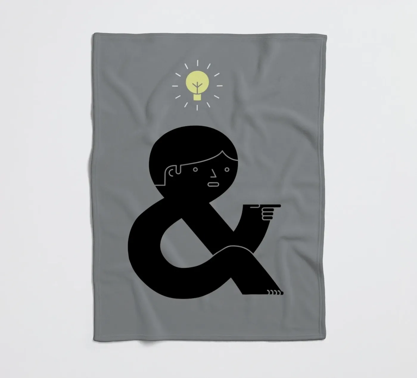 An Idea fleece blanket by Jaco Haasbroek