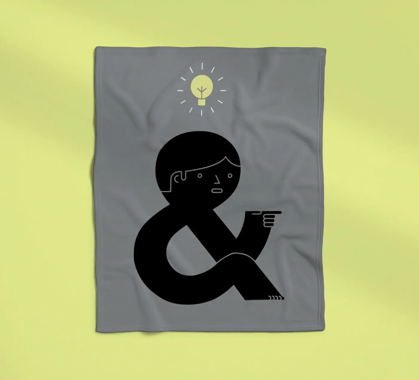 An Idea fleece blanket by Jaco Haasbroek