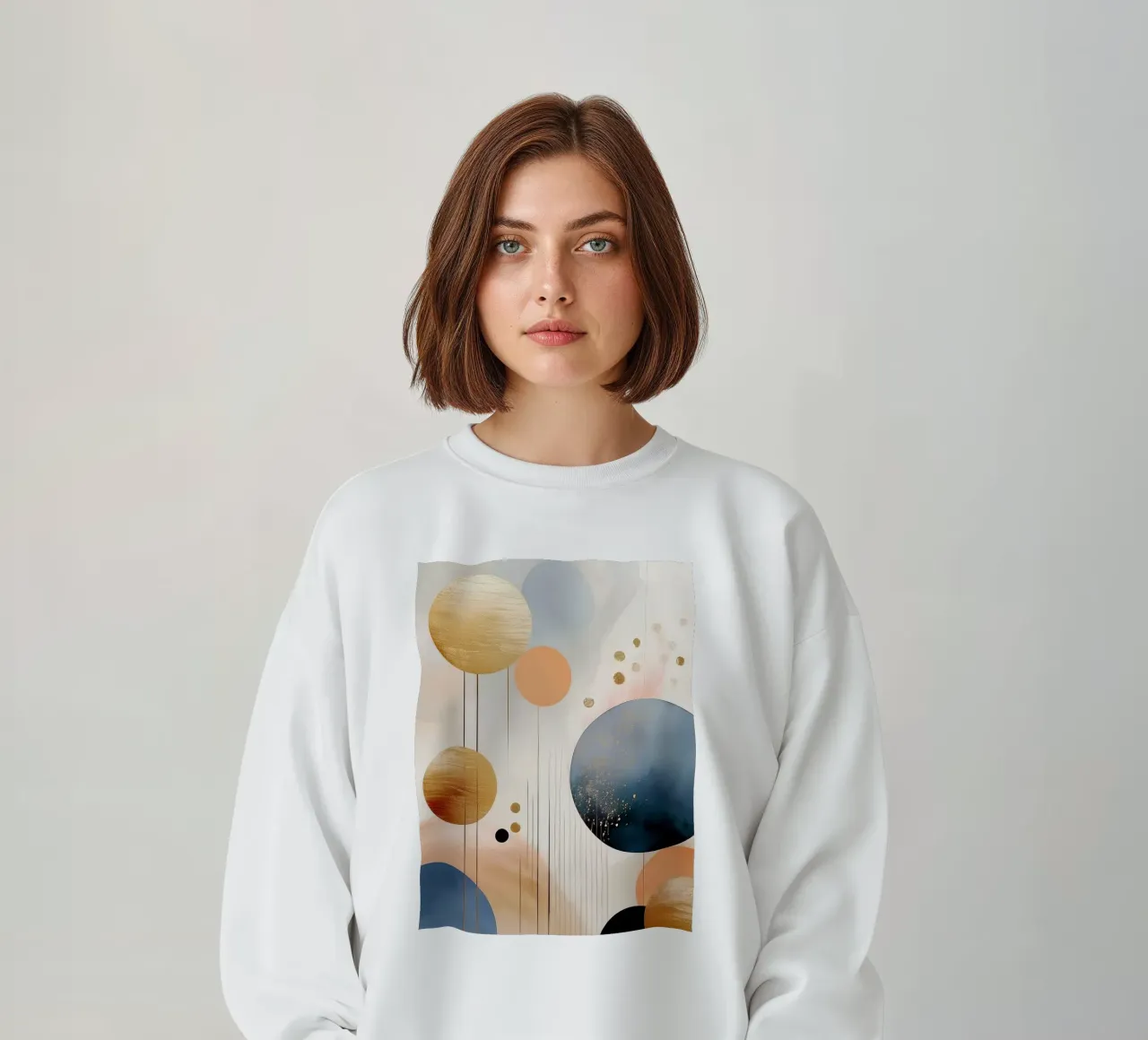 Abstract Shapes #1 felpa da Hightown Design