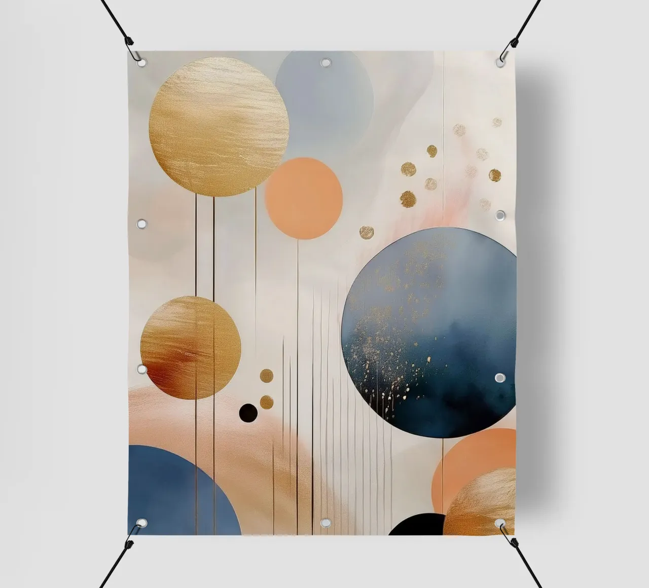 Abstract Shapes #1 telo in pvc da Hightown Design