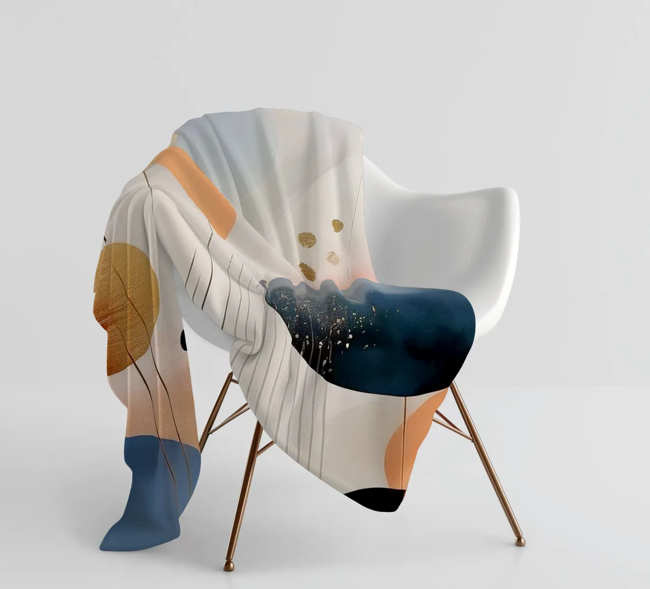 Abstract Shapes #1 coperta in pile da Hightown Design