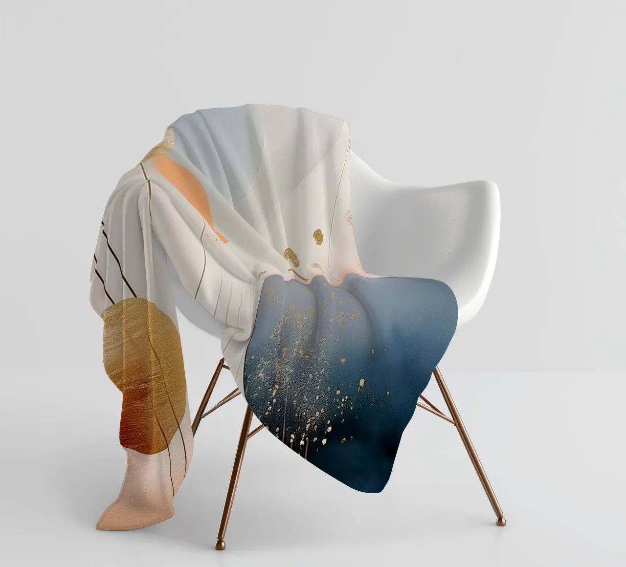 Abstract Shapes #1 coperta in pile da Hightown Design