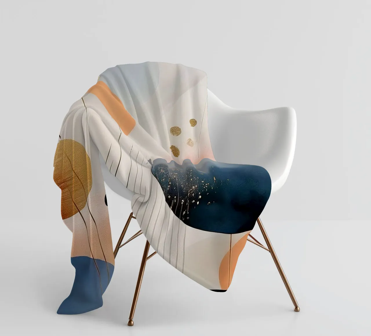 Abstract Shapes #1 coperta in pile da Hightown Design
