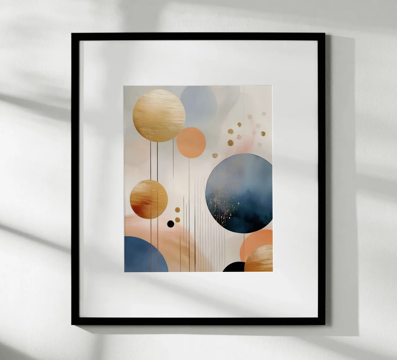 Abstract Shapes #1 carta hahnemühle da Hightown Design