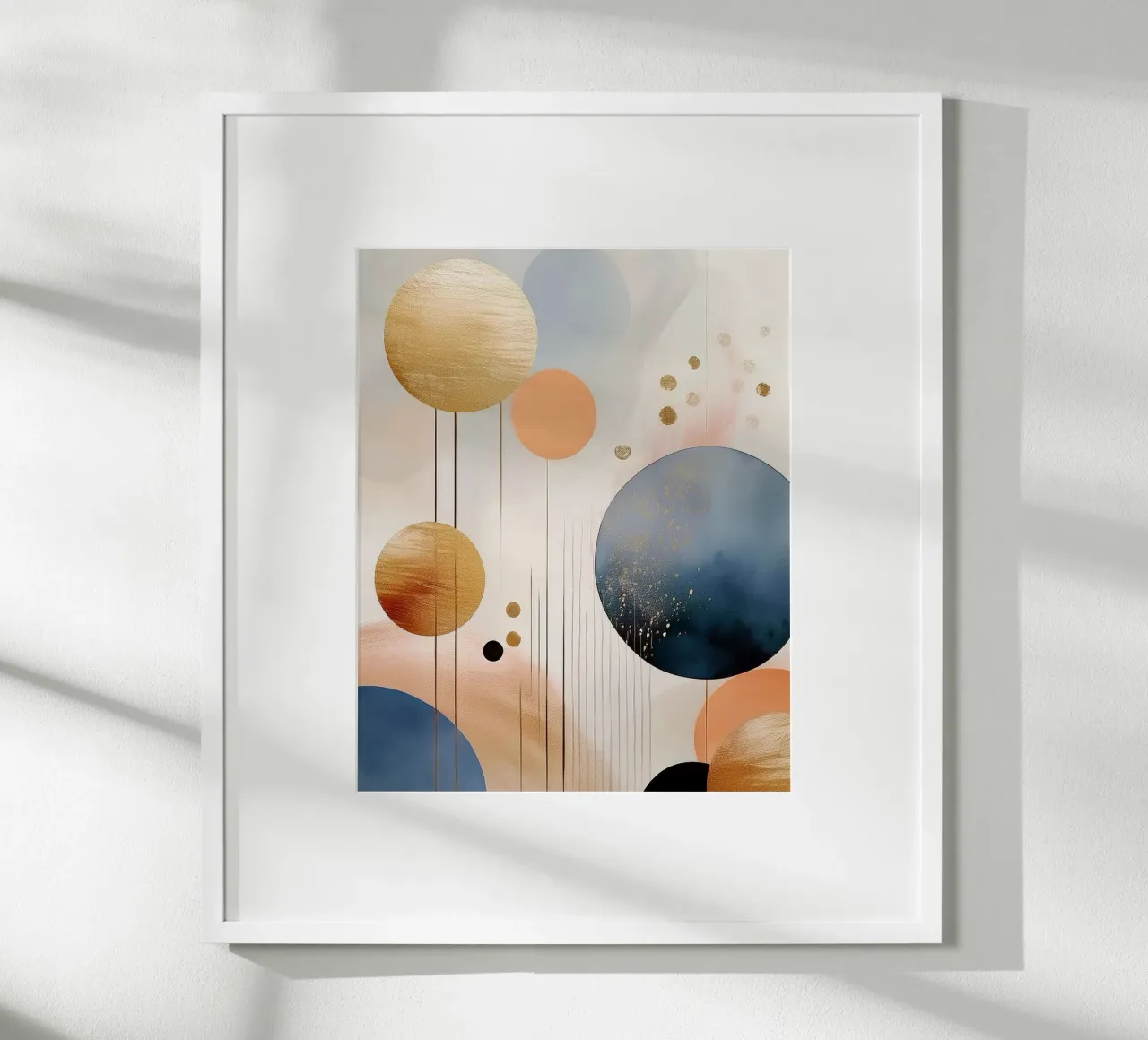 Abstract Shapes #1 carta hahnemühle da Hightown Design