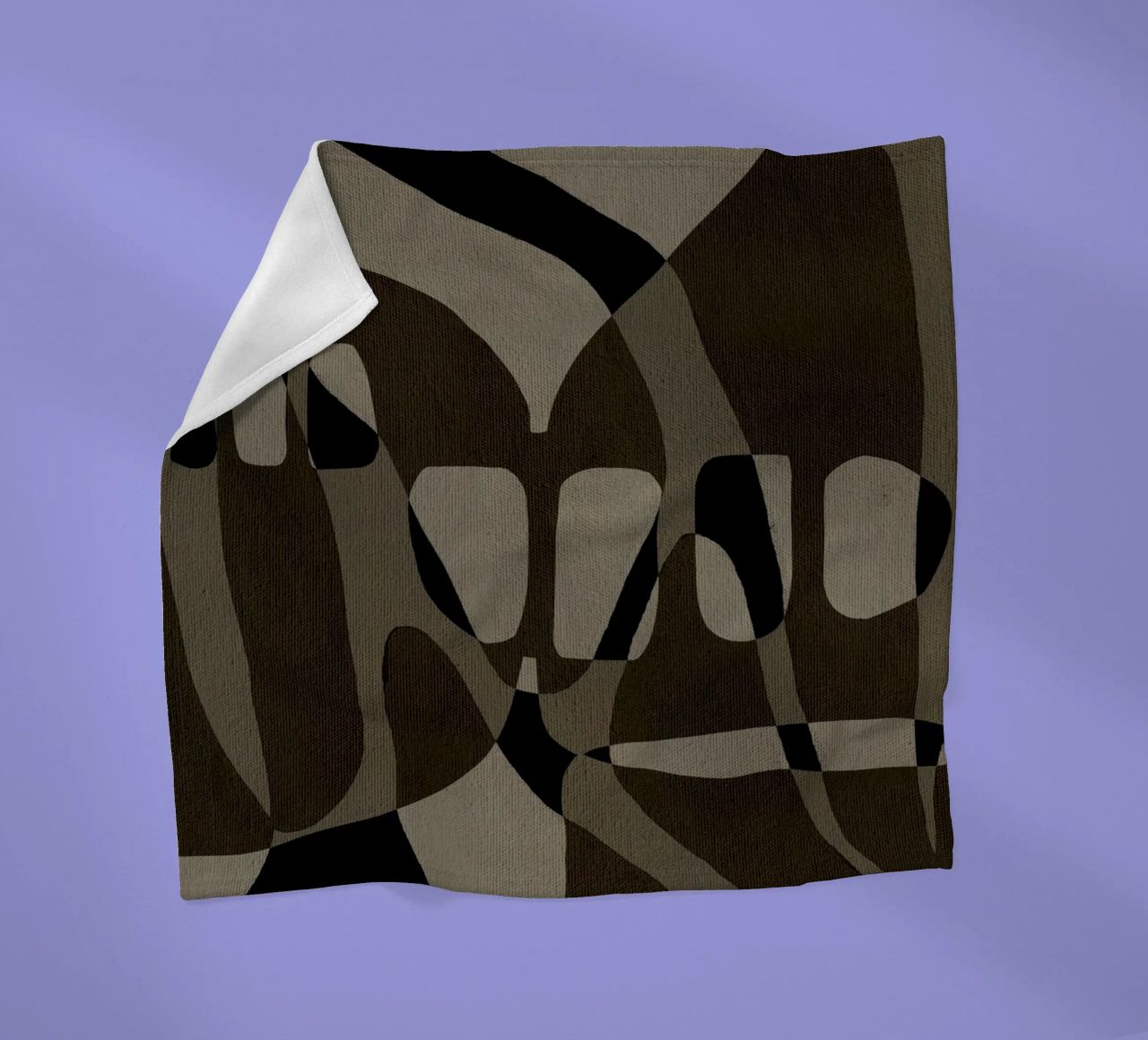 Contour - 1 coperta in pile da Shatha Al Dafai