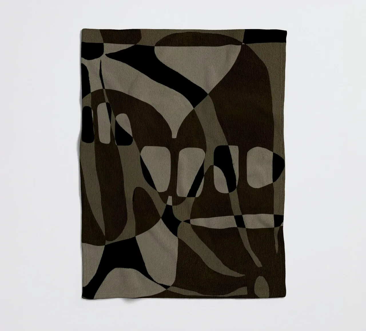 Contour - 1 coperta in pile da Shatha Al Dafai