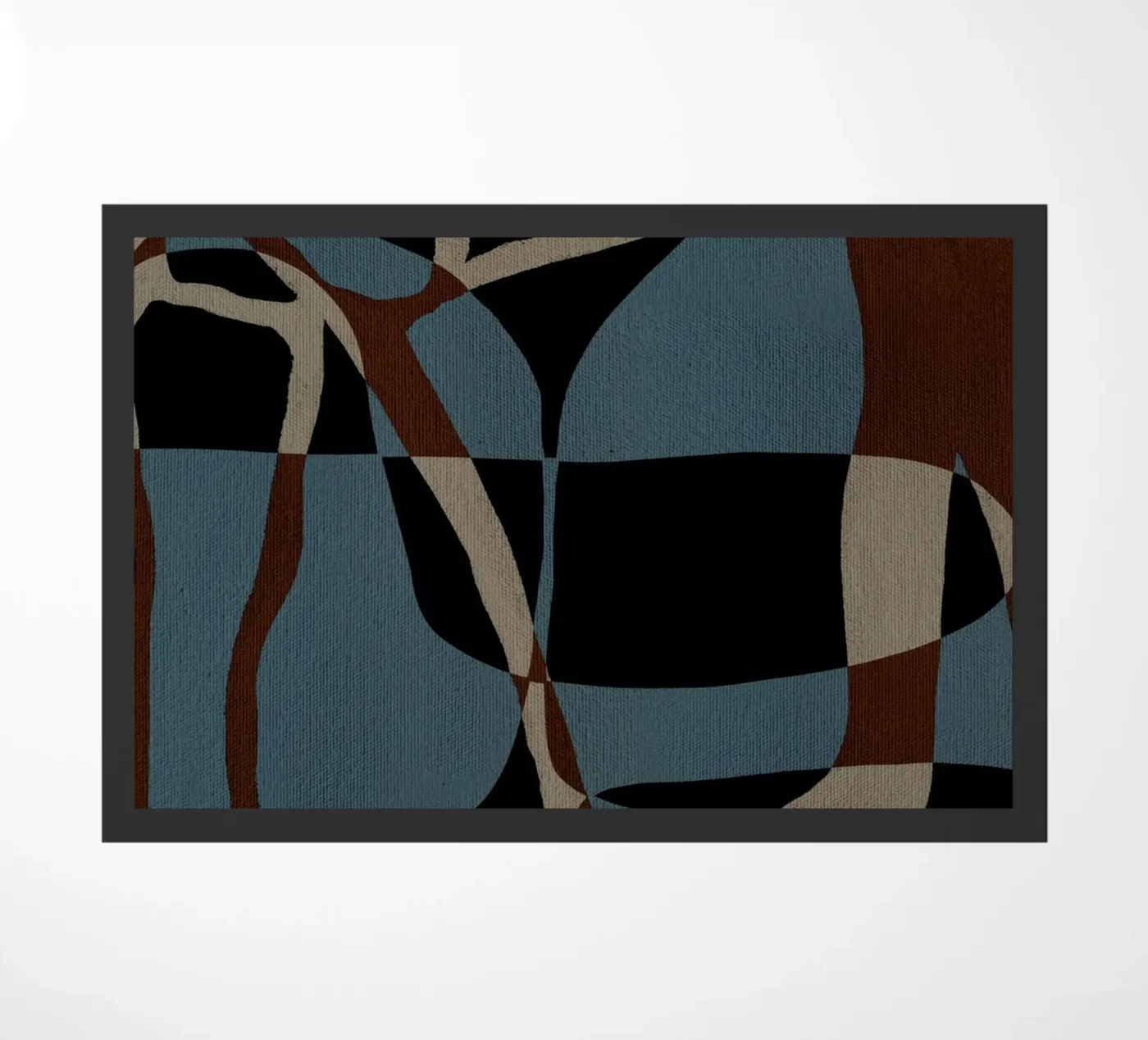 Contour - 3 doormat by Shatha Al Dafai
