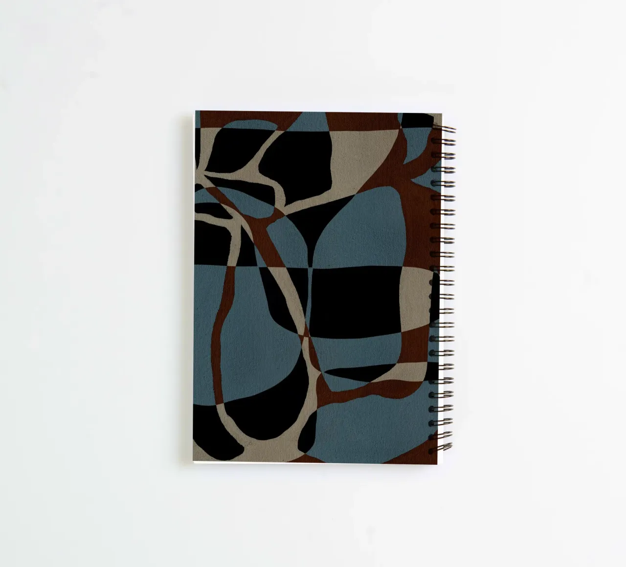 Contour - 3 spiral notebook by Shatha Al Dafai