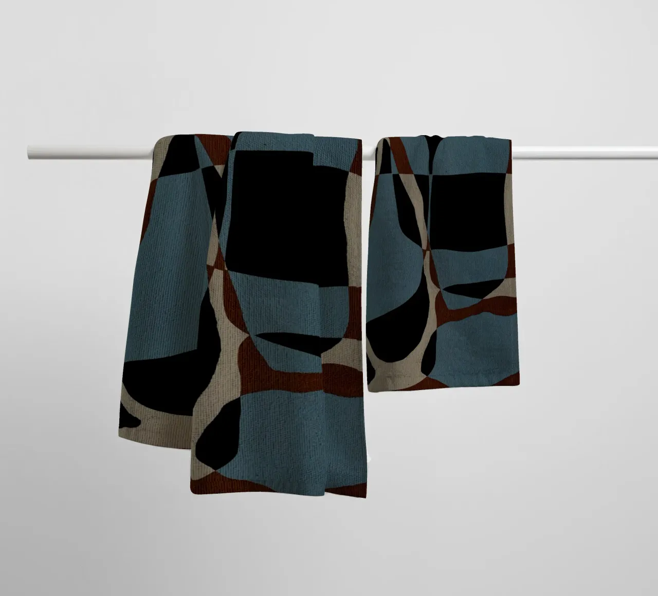 Contour - 3 asciugamano da bagno da Shatha Al Dafai