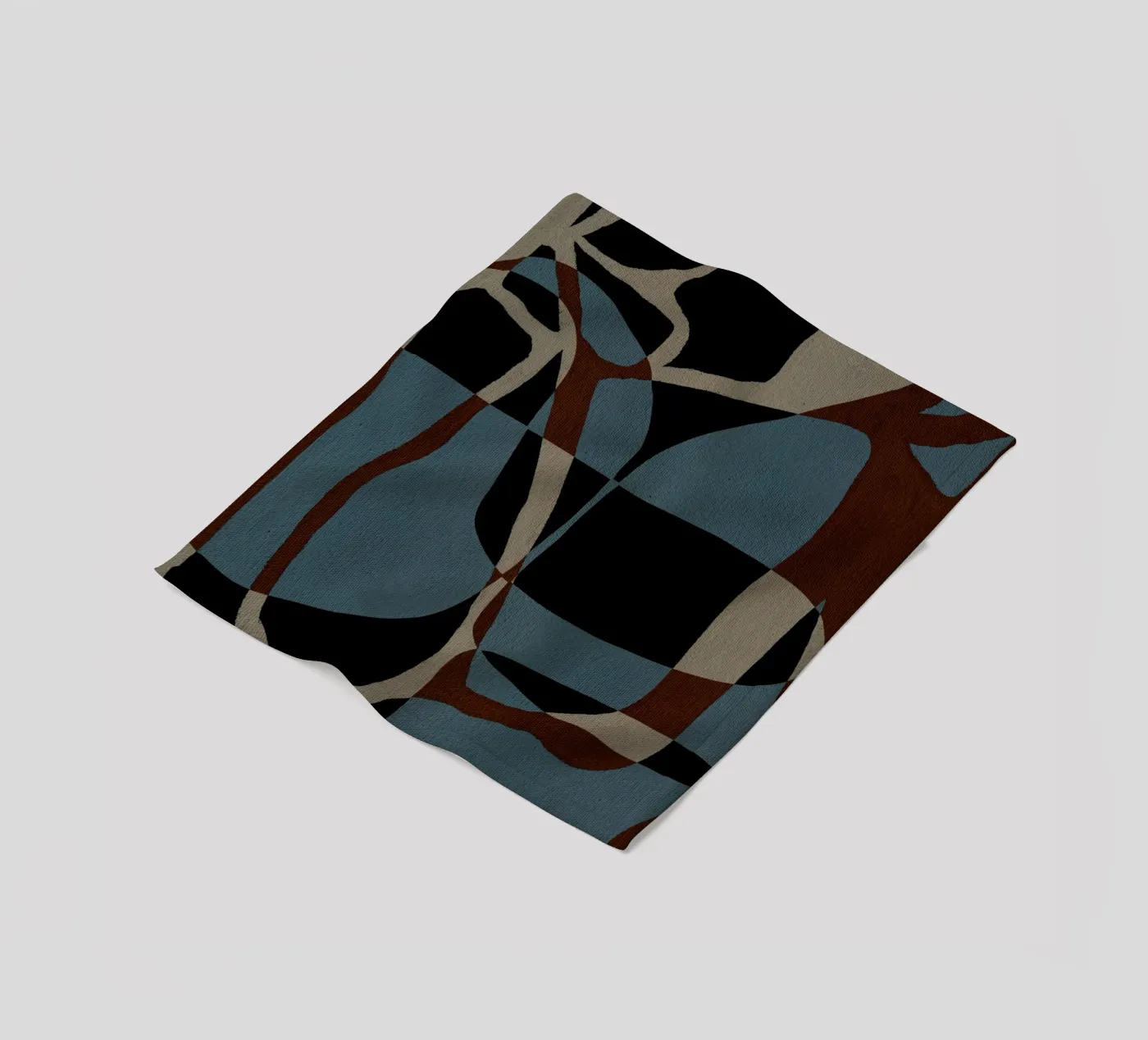 Contour - 3 fleecedeken van Shatha Al Dafai