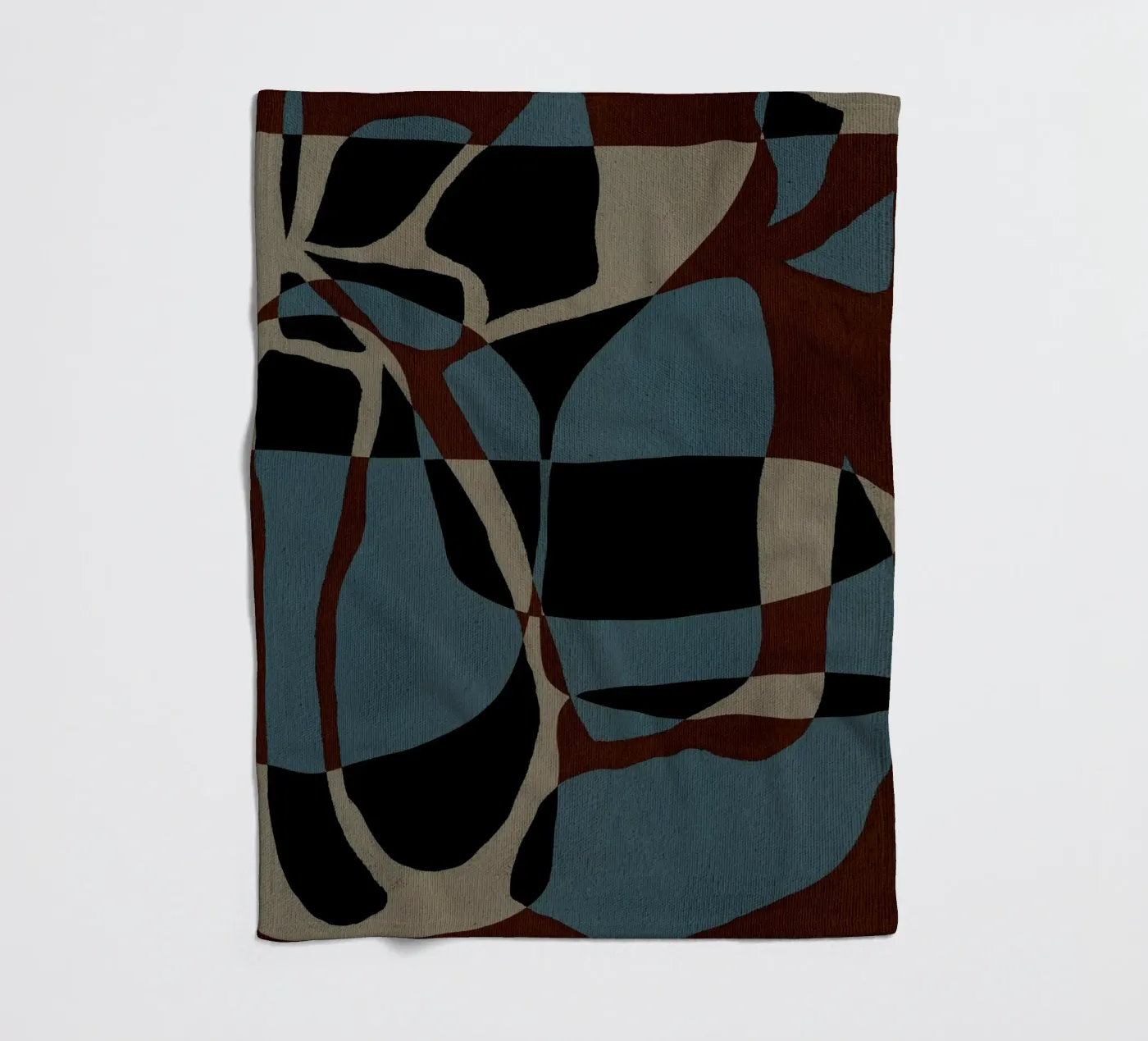 Contour - 3 fleecedeken van Shatha Al Dafai