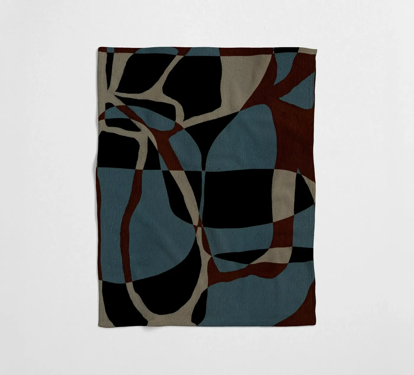 Contour - 3 fleecedeken van Shatha Al Dafai