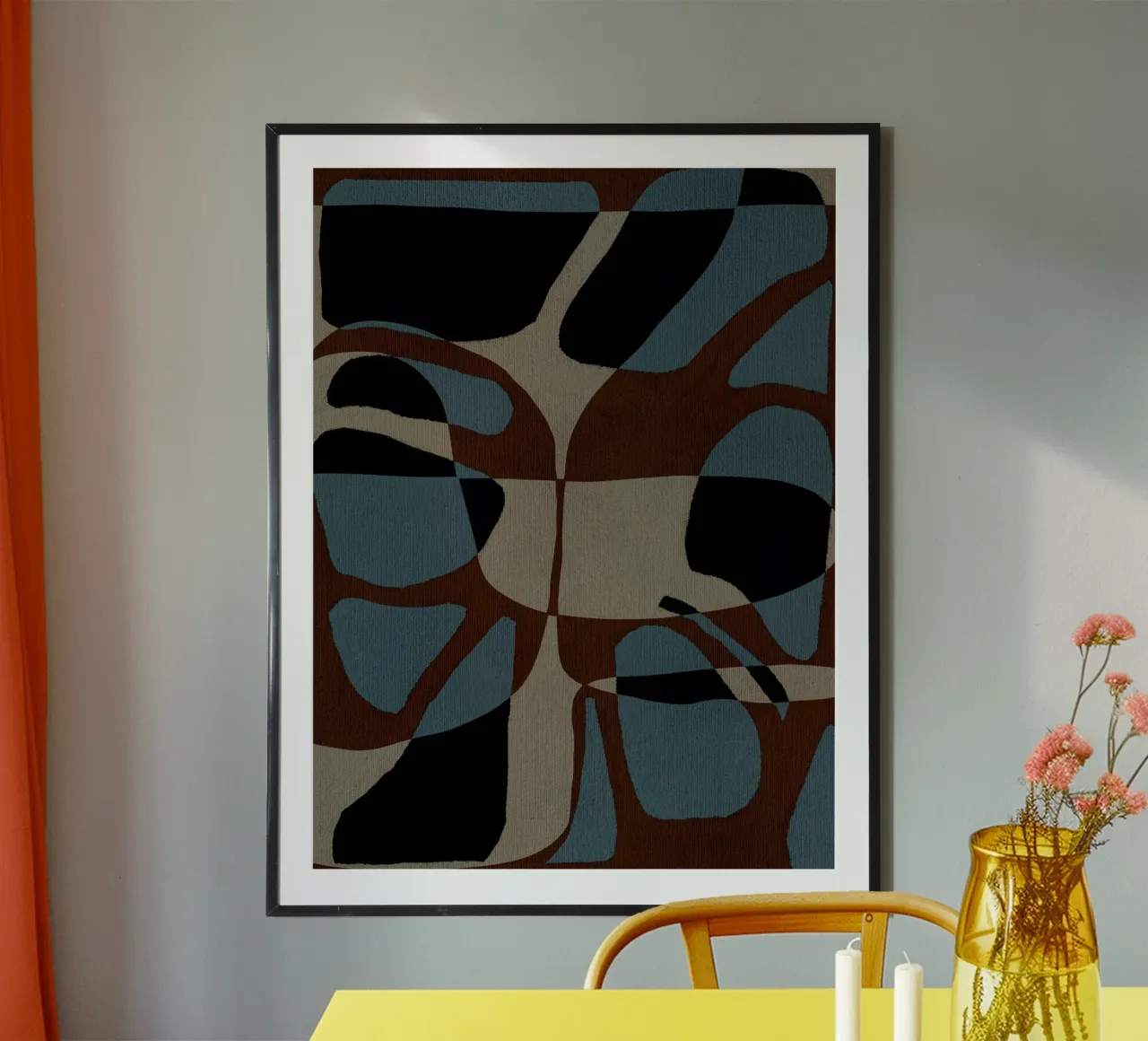 Contour - 4 poster de Shatha Al Dafai