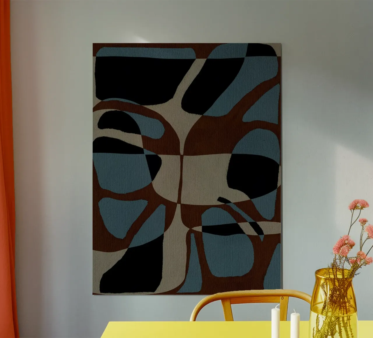 Contour - 4 poster de Shatha Al Dafai